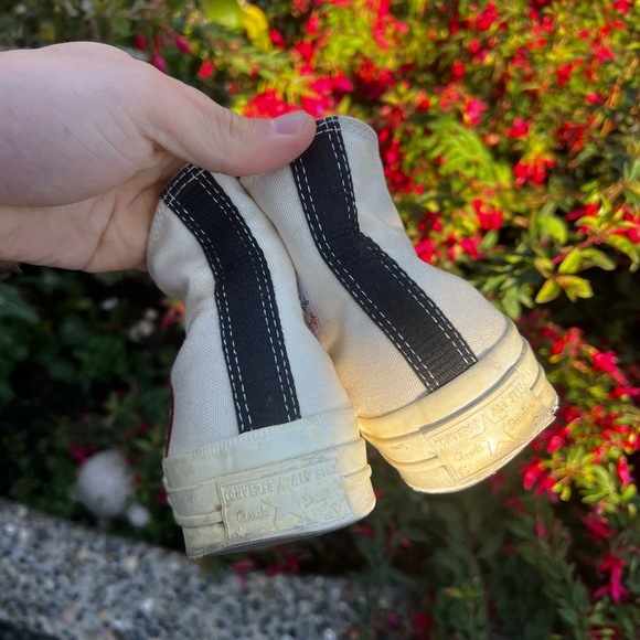 Converse Chuck Taylor All Star High x Comme des Garcons Milk 2015 Sz 6 - Picture 7 of 8